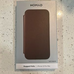 NOMAD Rugged Leather Folio iPhone 12 Pro Max